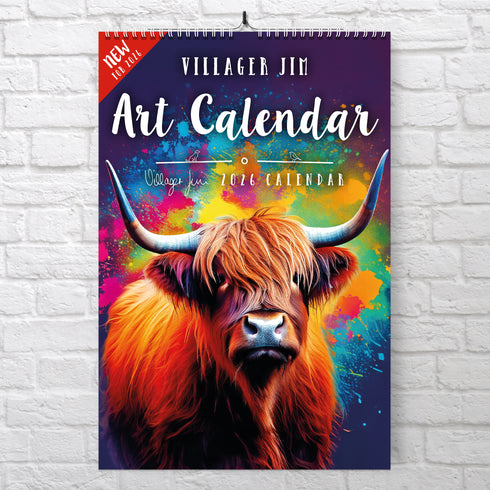 Art 2026 Calendar
